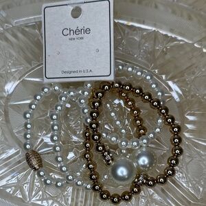 Five Cherie bracelets